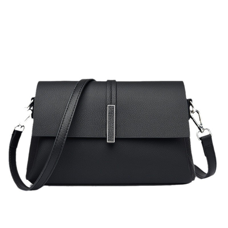 Women's Cowhide Tote Bag Simple Shoulder Messenger Bag